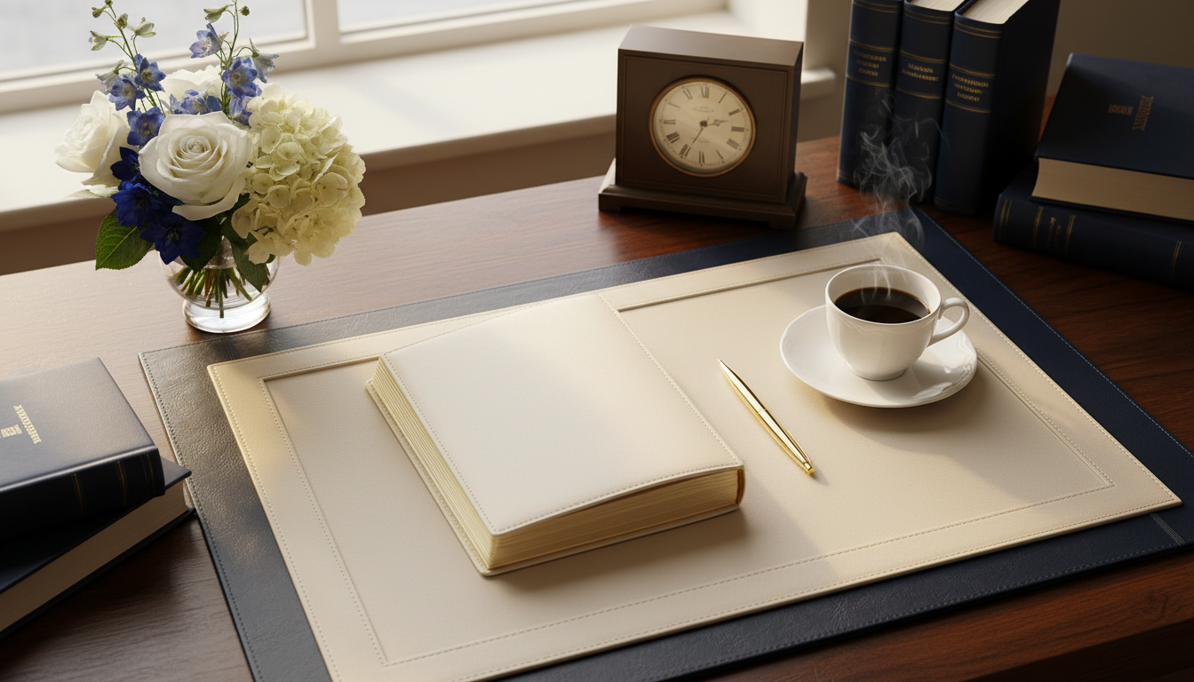 Elegant consulting workspace