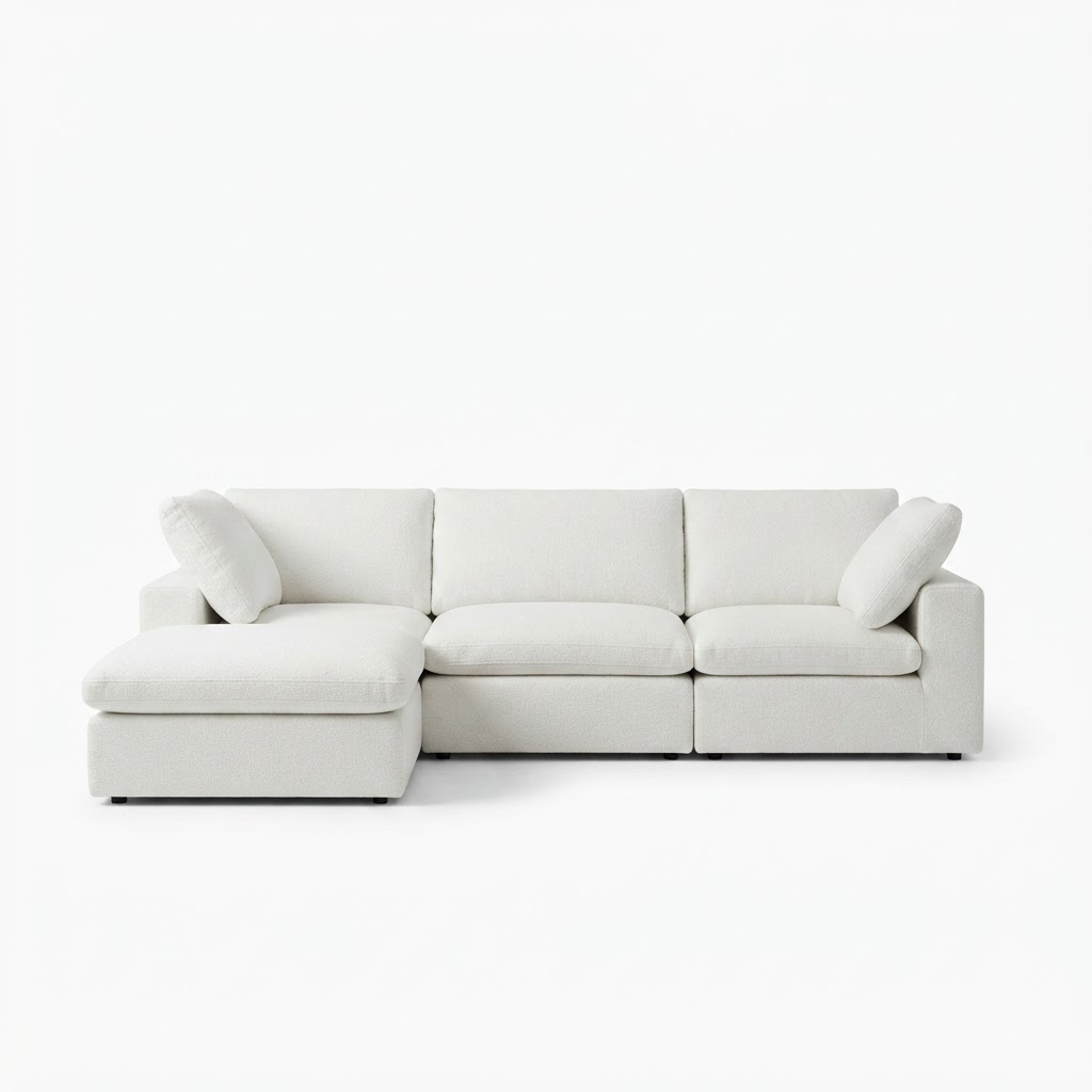 The Cove 3-Seater Modular Sectional with Ottoman