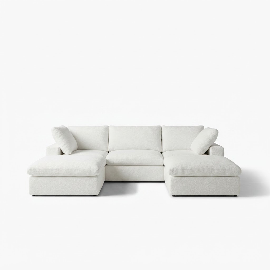 The Cove 3-Seater Modular Sectional with 2 Ottomans