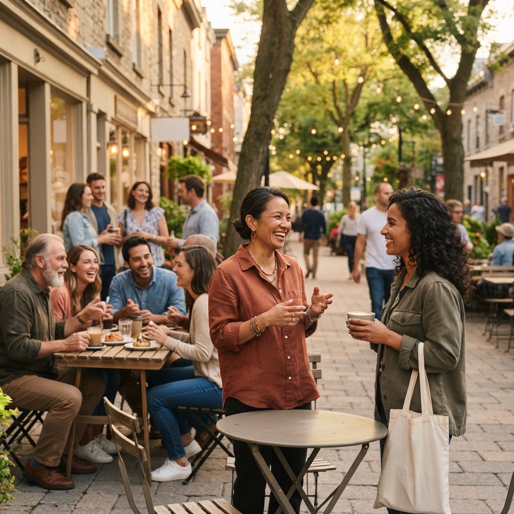 Local businesses and community members