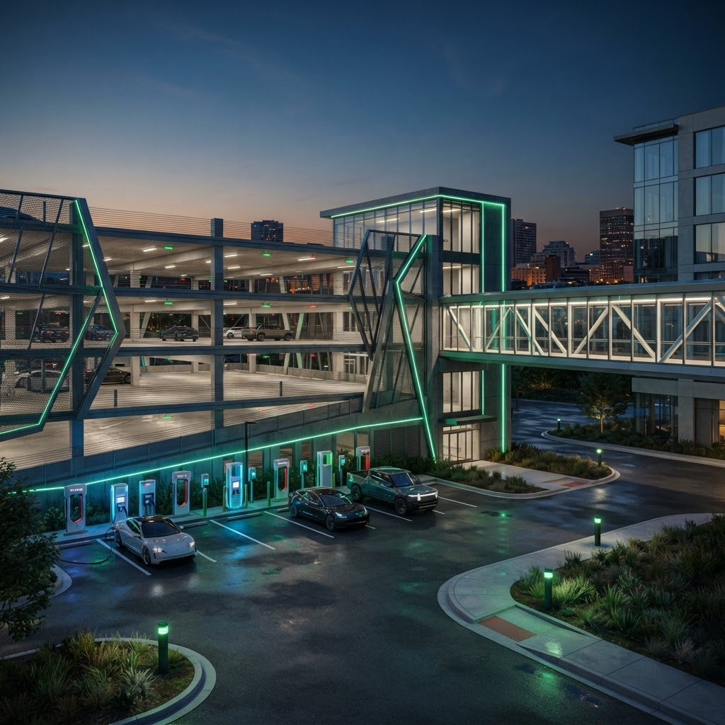 Connected Parking Garage