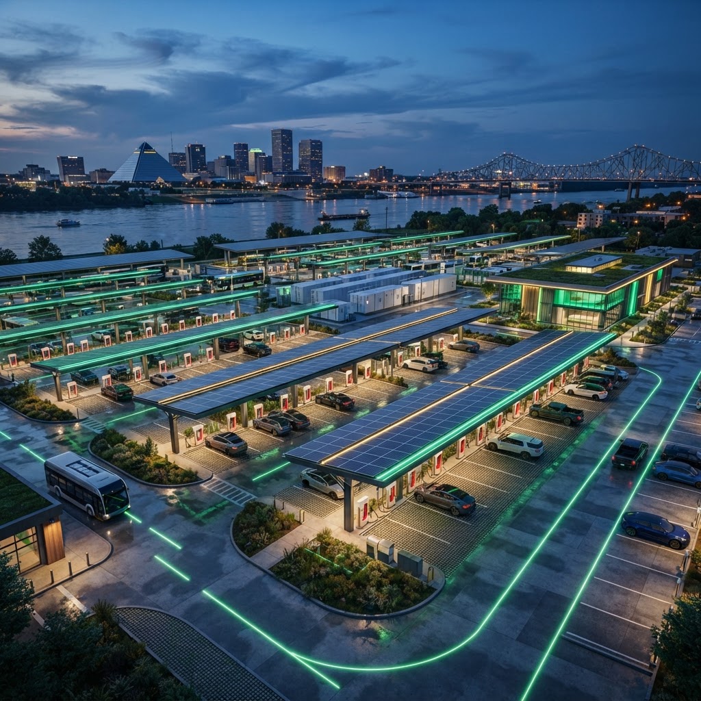 Smart Mobility + Energy Hub