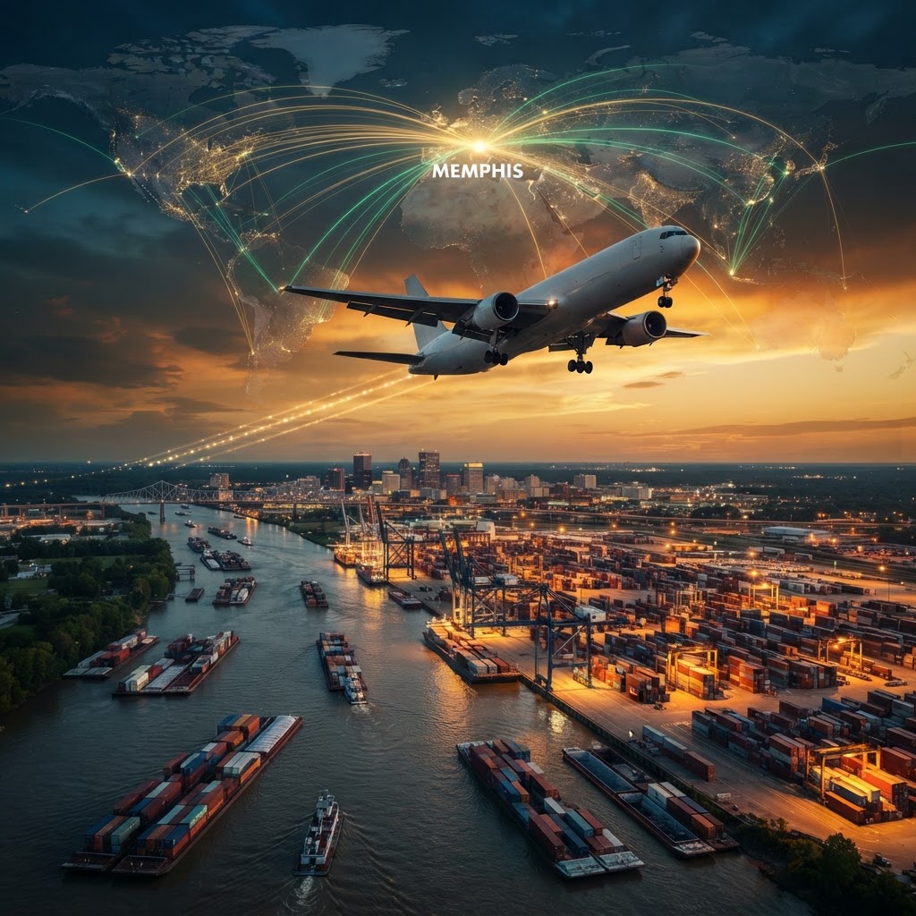 Global export from Memphis