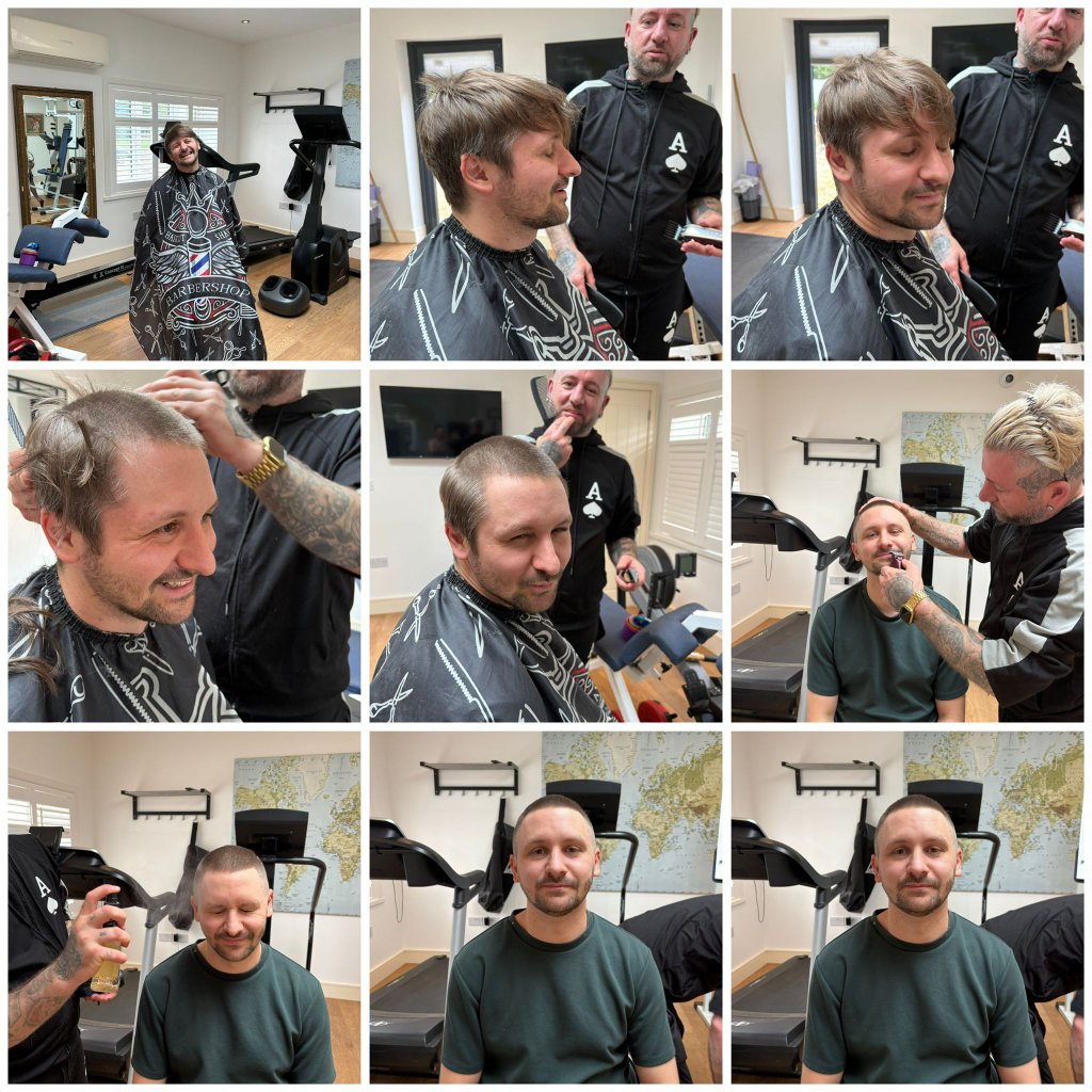 Home Visit - Before & After Collage