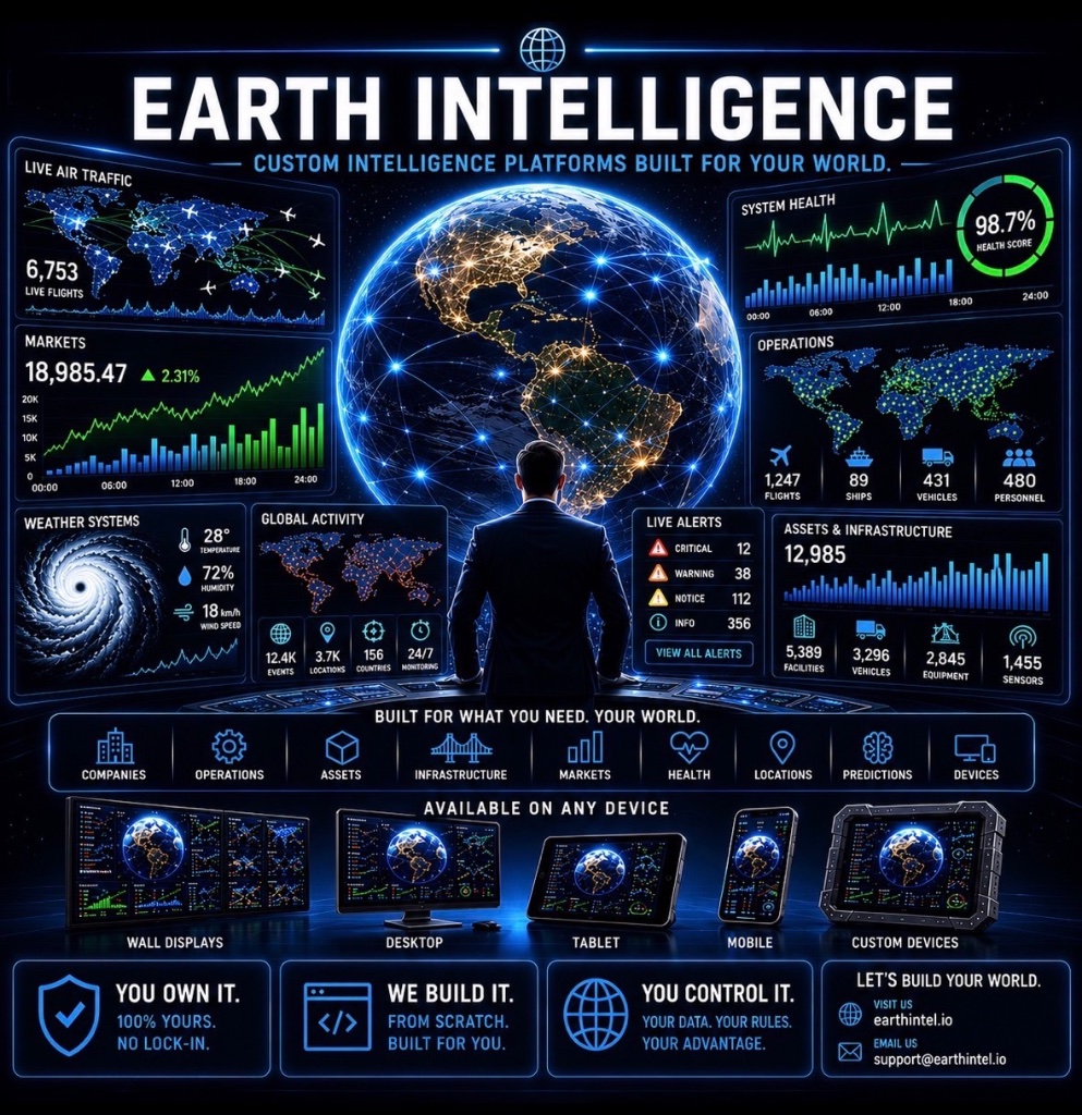 King's Eye Custom Intelligence Dashboard