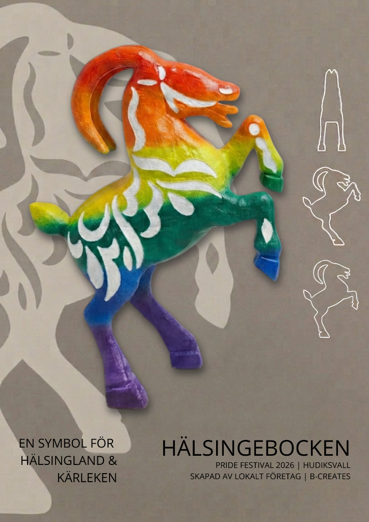 Pride-Hälsingebocken bild 2