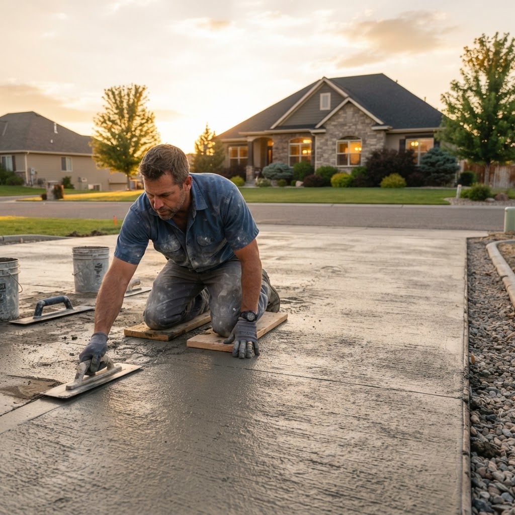 Concrete Driveway Maintenance: How to Make Your Pour Last 30+ Years