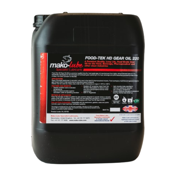 Food-Tek HD Gear Oil Range