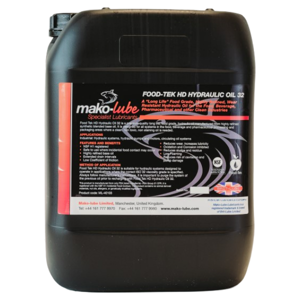 Food-Tek HD Hydraulic Oil Range