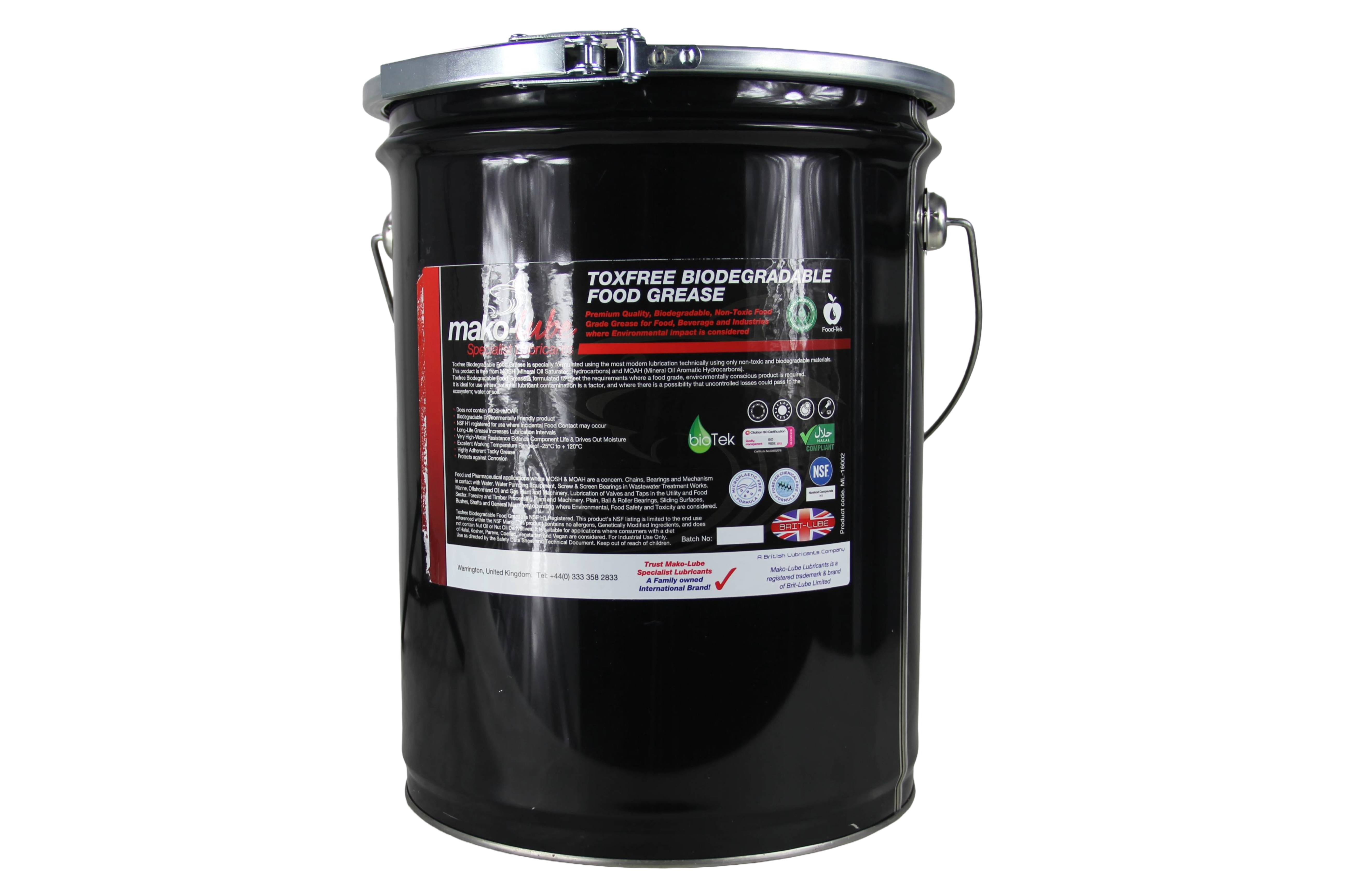 TOXFREE BIODEGRADABLE FOOD GREASE