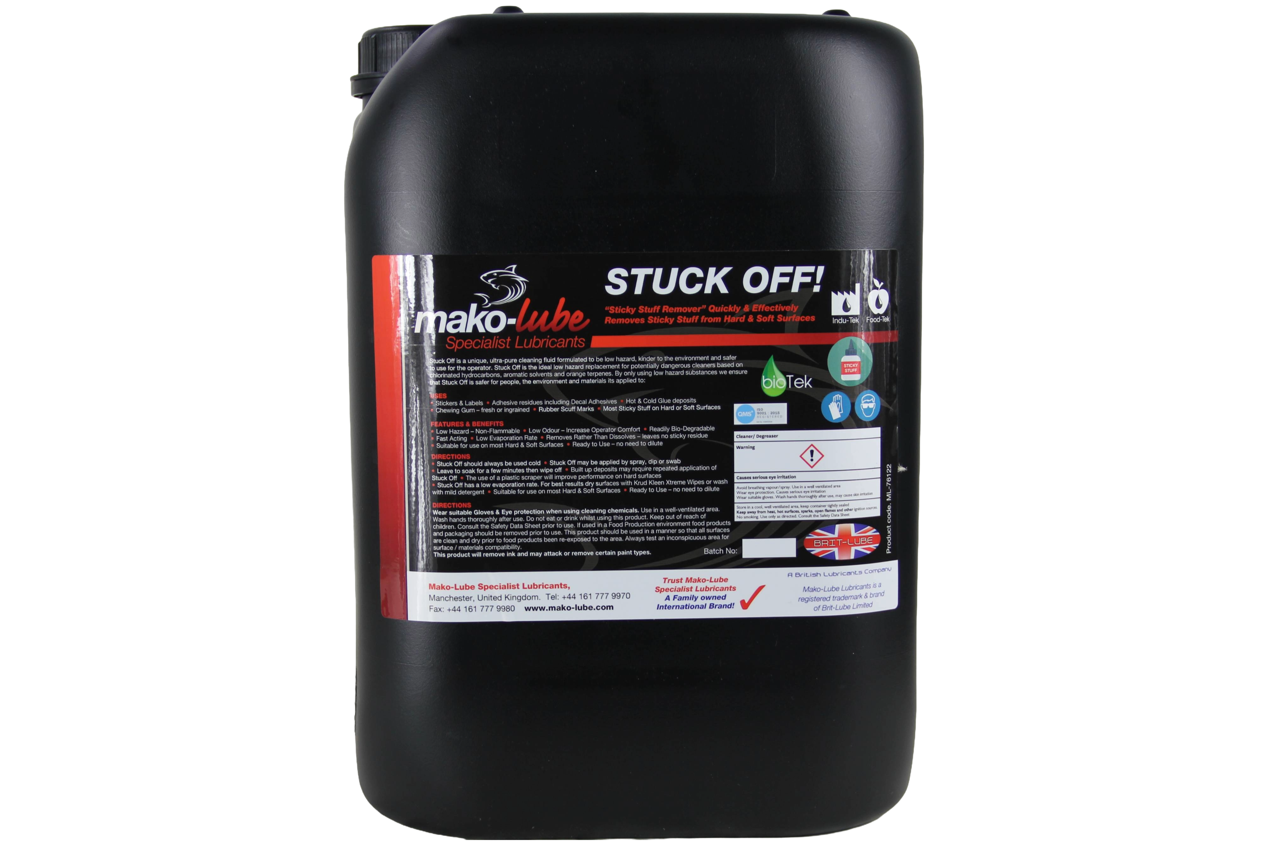 Stuck Off! Sticky Stuff Remover