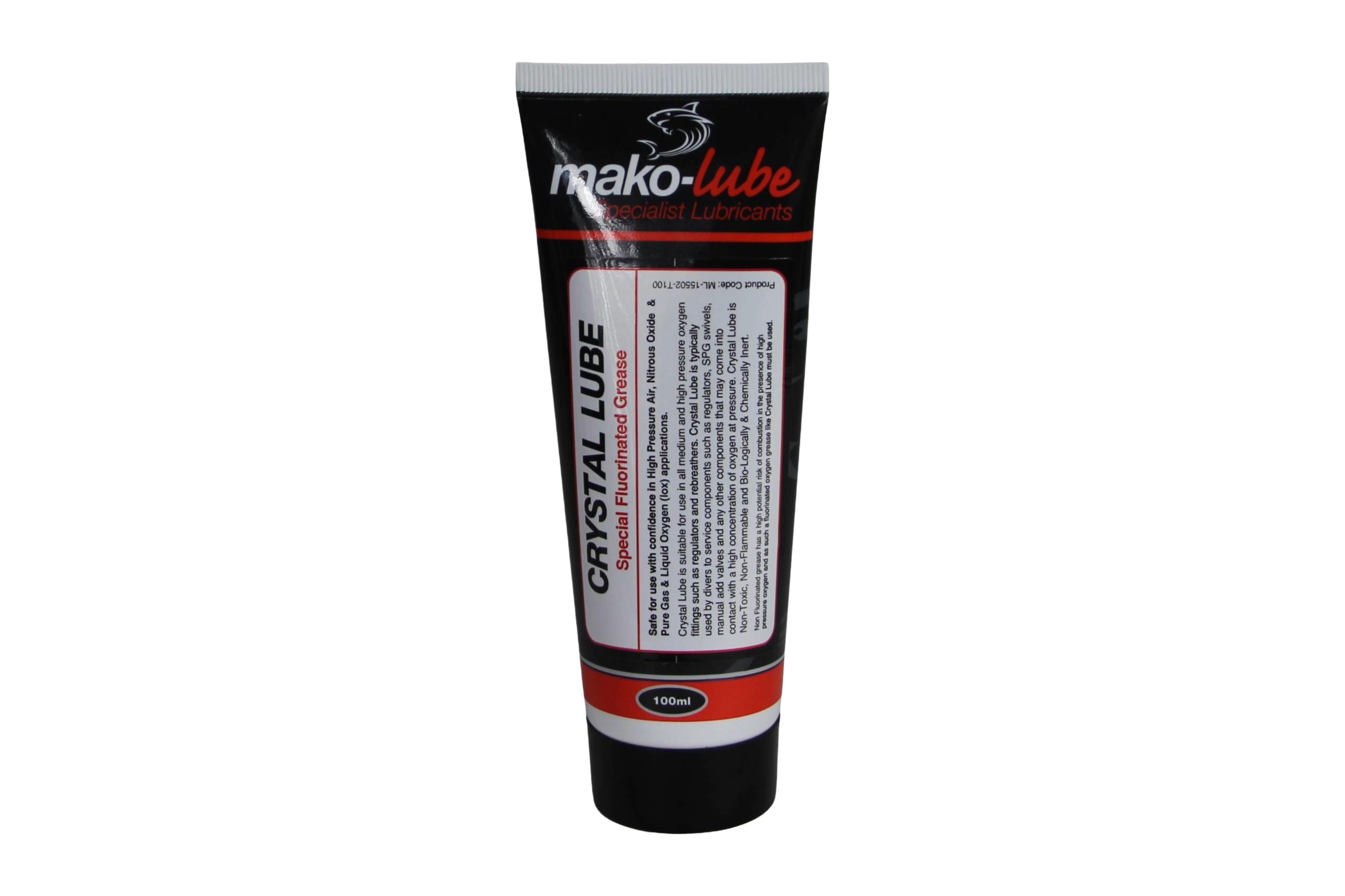 CRYSTAL LUBE Oxygen Grease - 100ml Tube