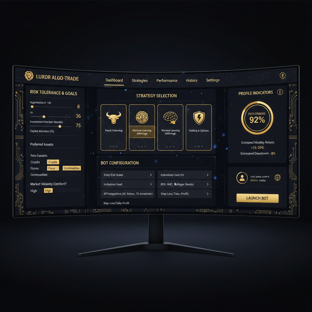 AI Strategy Builder interface