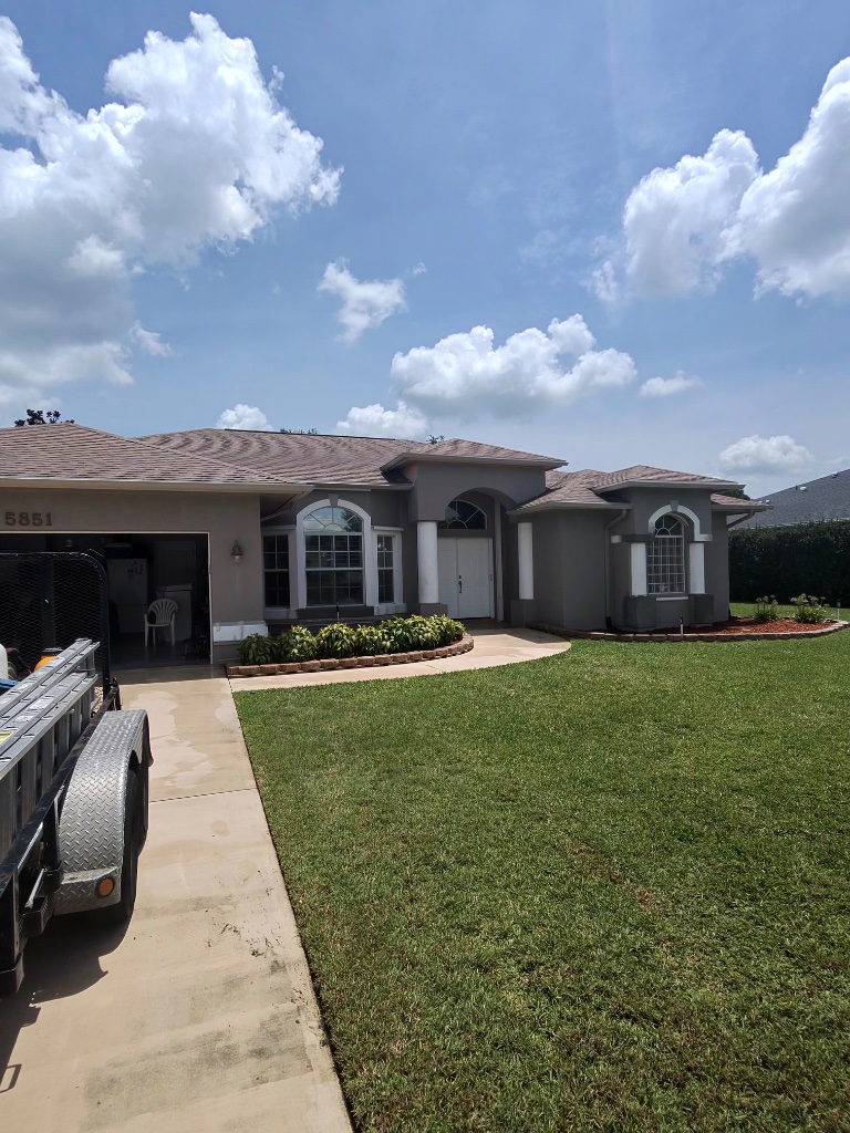 Painted Florida home