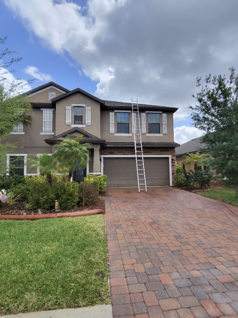 Exterior Painting before