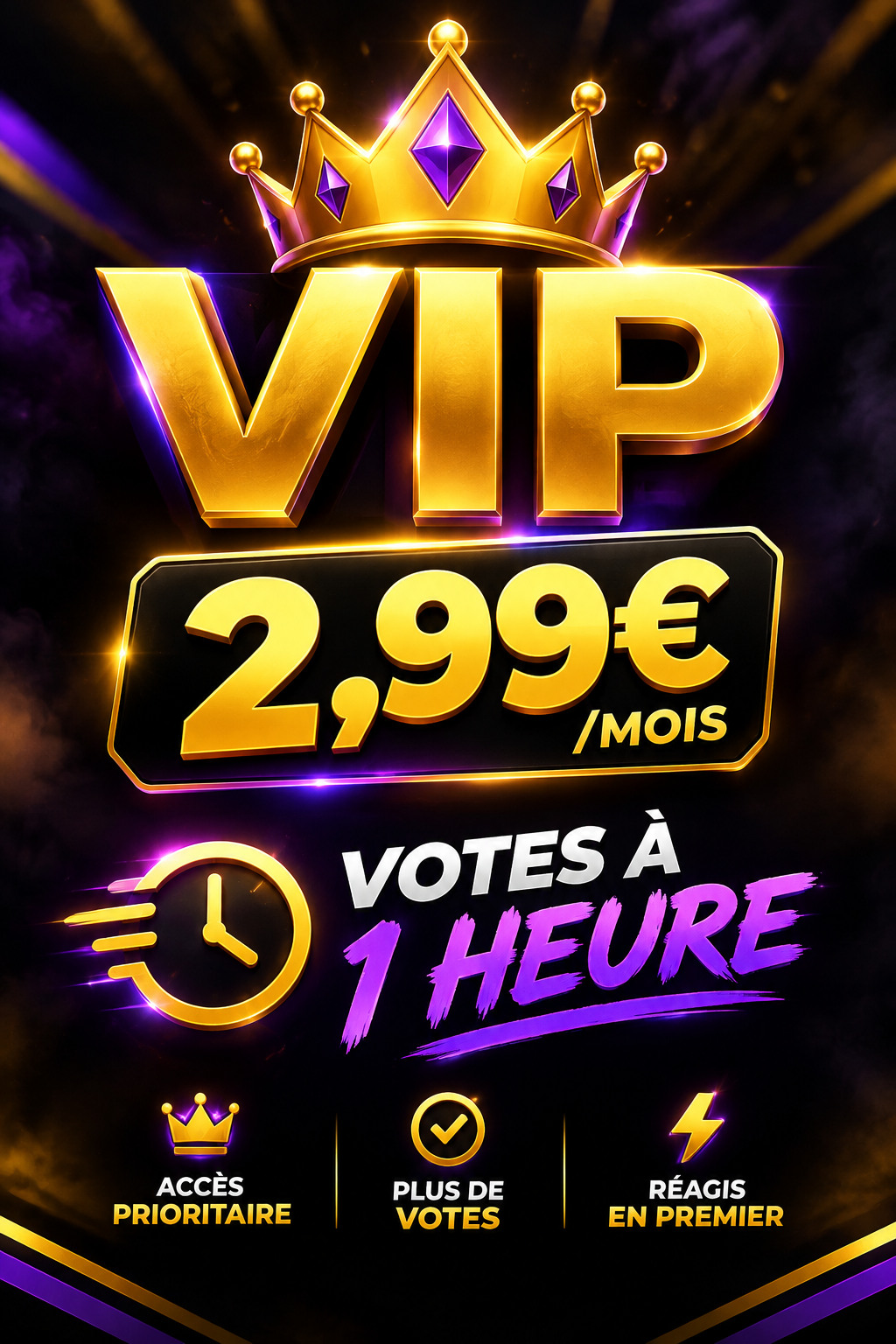 VIP - 2,99€/mois