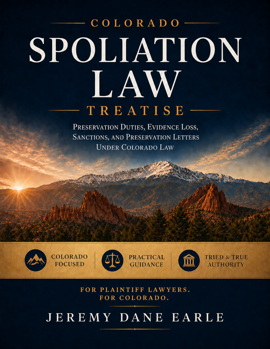 Colorado Spoliation Law Treatise cover