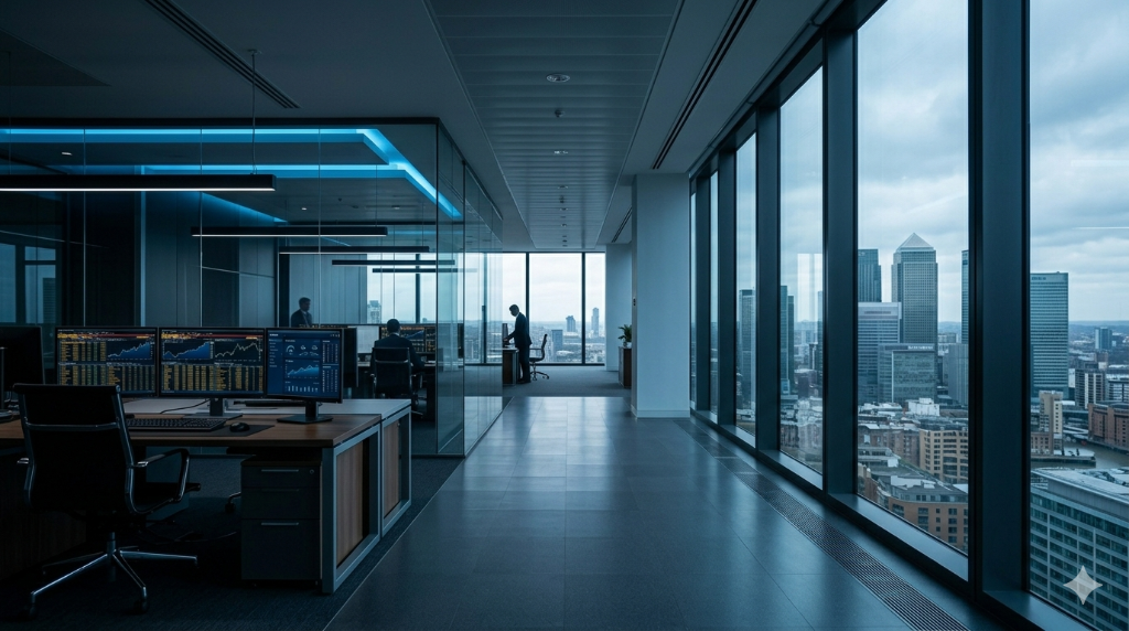 BlackCrest Global office, Canary Wharf