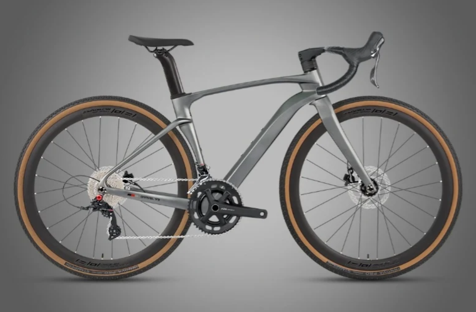 Twitter Gravel V3 Carbon Gravel Bike — Gunmetal Gray (Shimano 105)