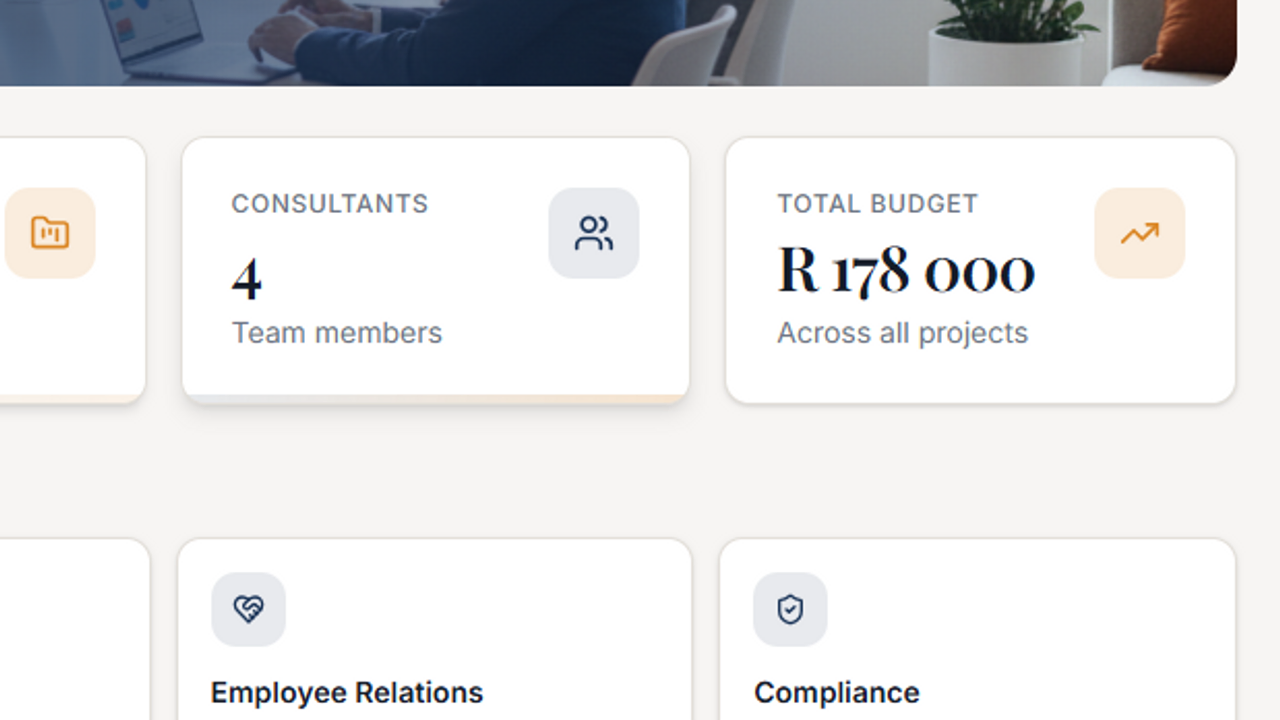 NBA HR Consultants Group template preview