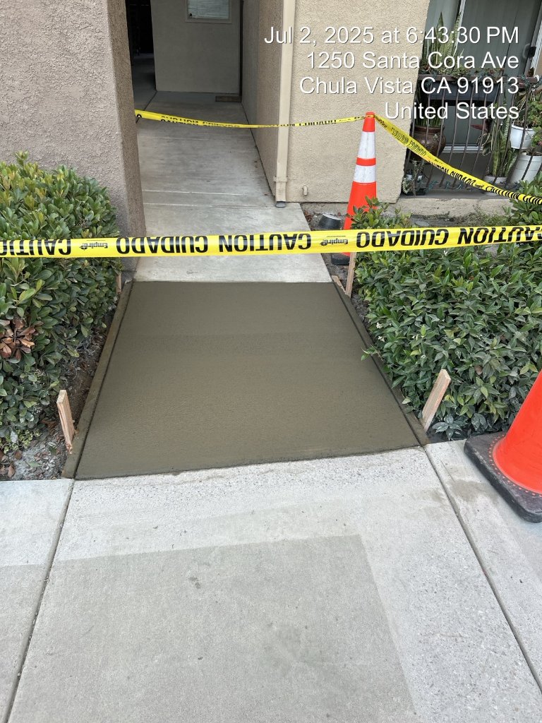 HOA Portfolio — Concrete Sidewalk Replacement, Chula Vista