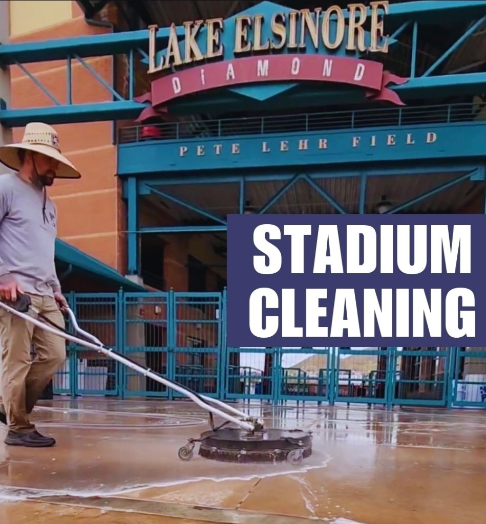 D&B pressure washing project 1