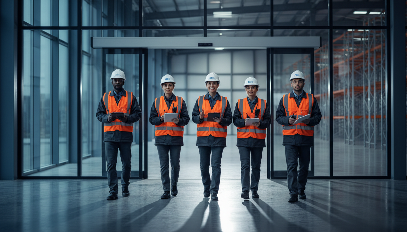 D&B Property Maintenance professional team at a commercial facility