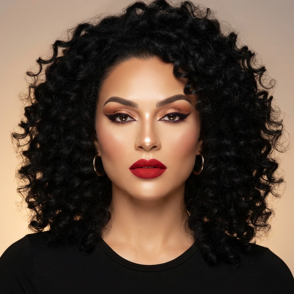 Full glam look — Daily