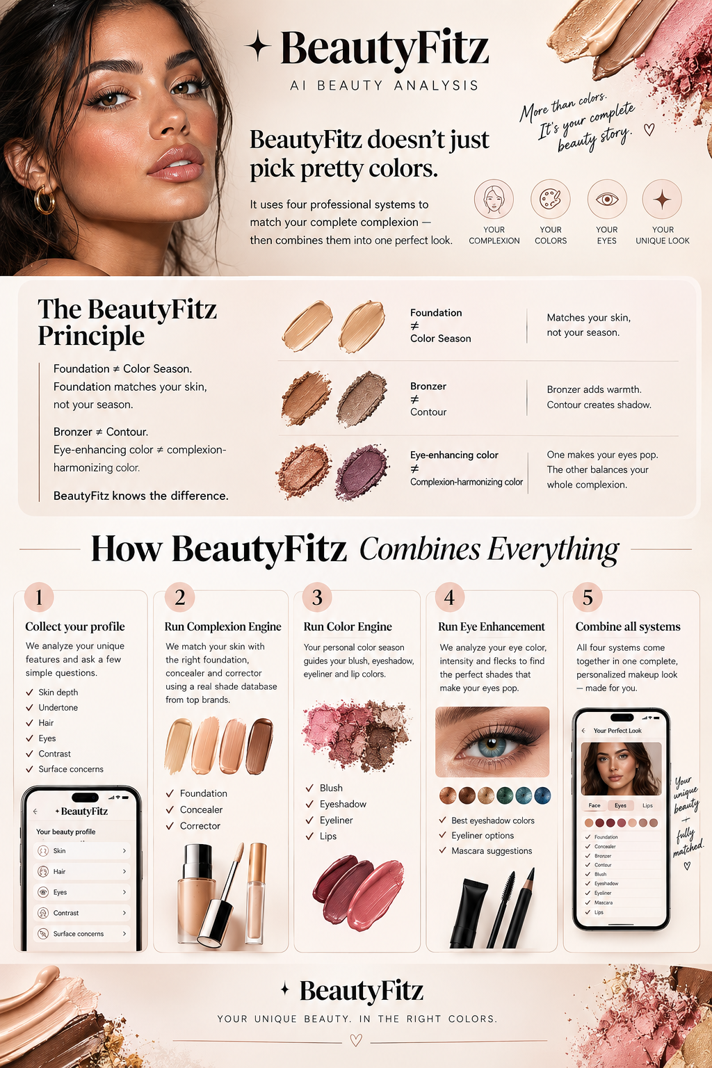 BeautyFitz Analysis infographic