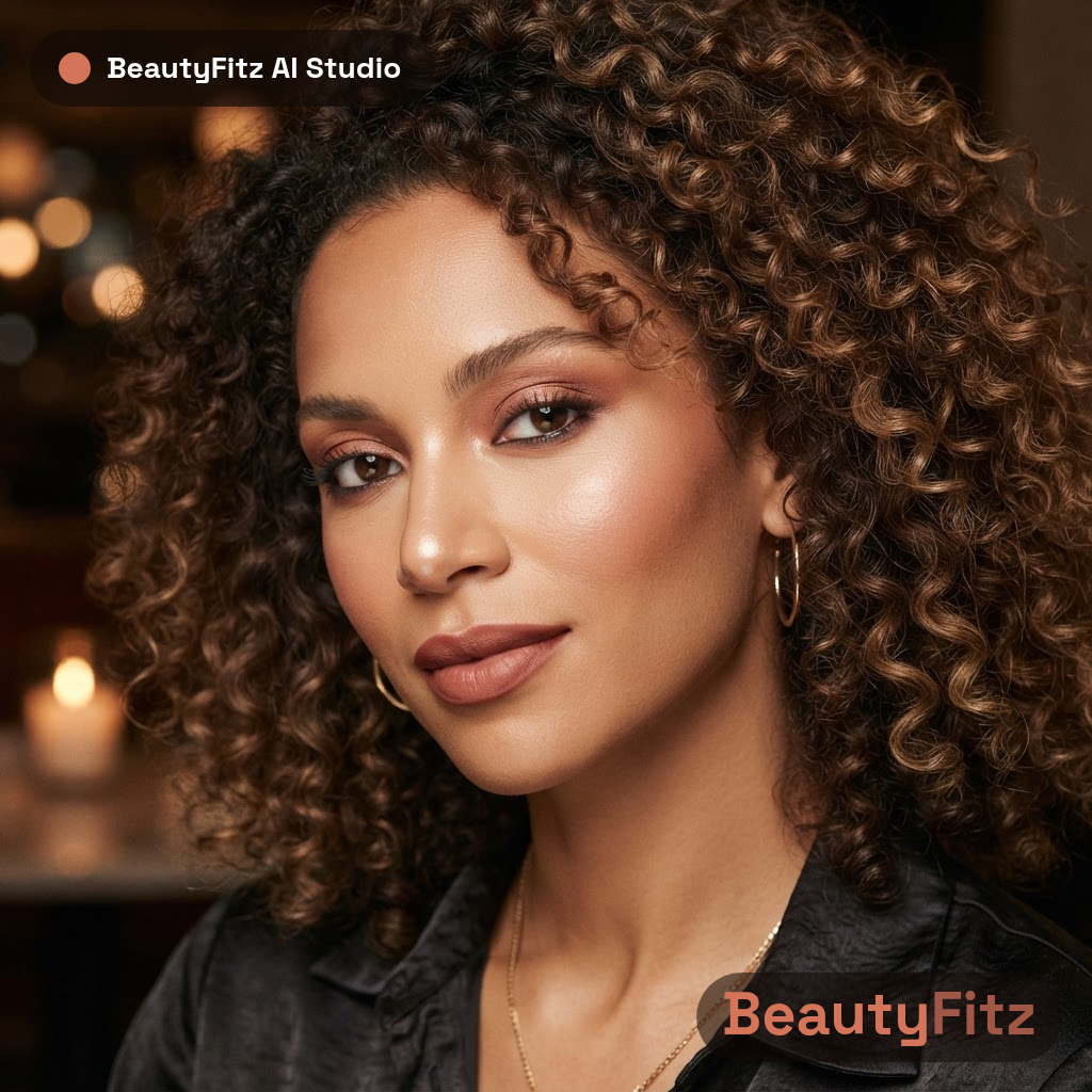 Soft glam look — Date Night