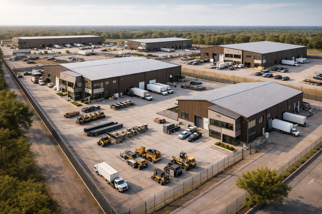 Sundance Industrial Park aerial view