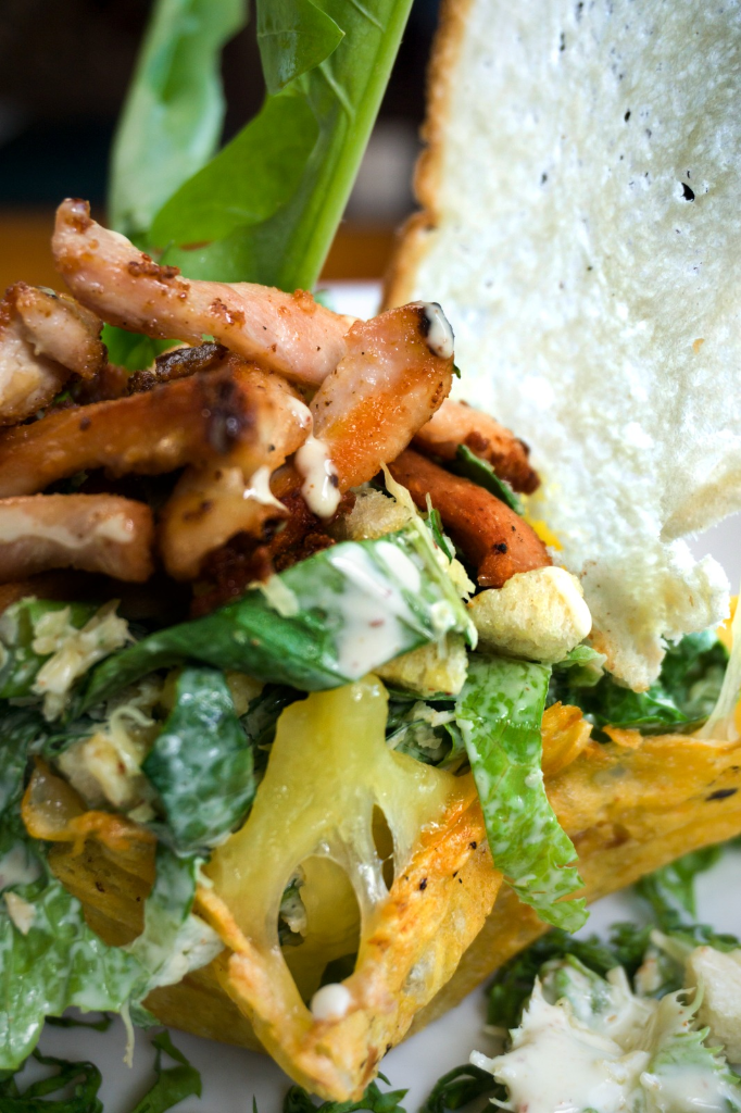 Ensalada César con pollo