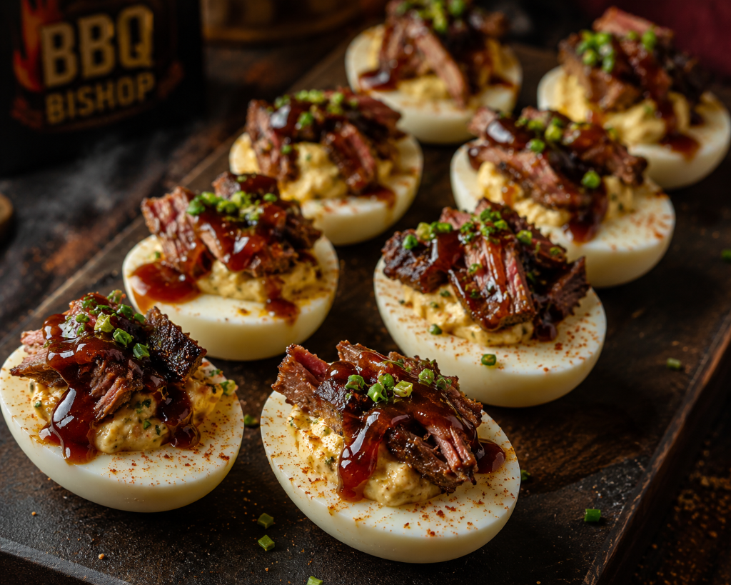 Brisket Deviled Eggs