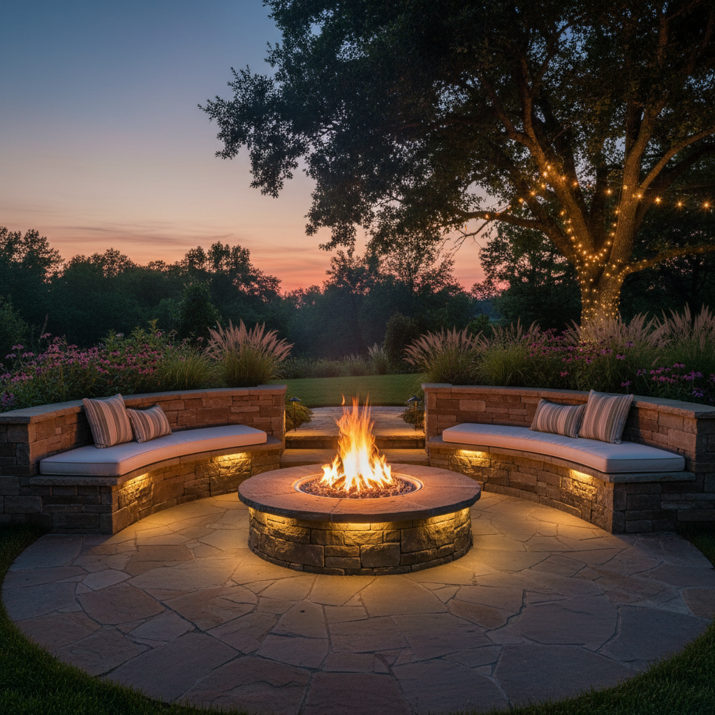 Fire Pit & Gathering Zone