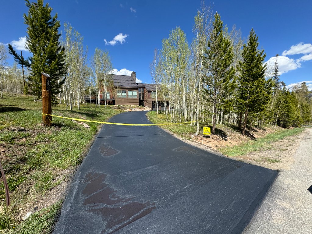 Mountain Home Driveway — Blue River