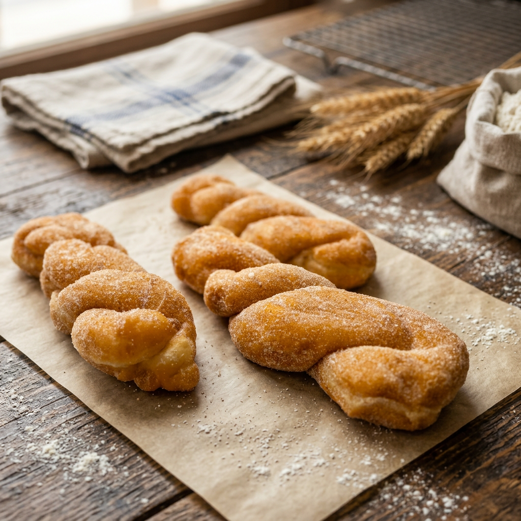 Trenzas de azucar