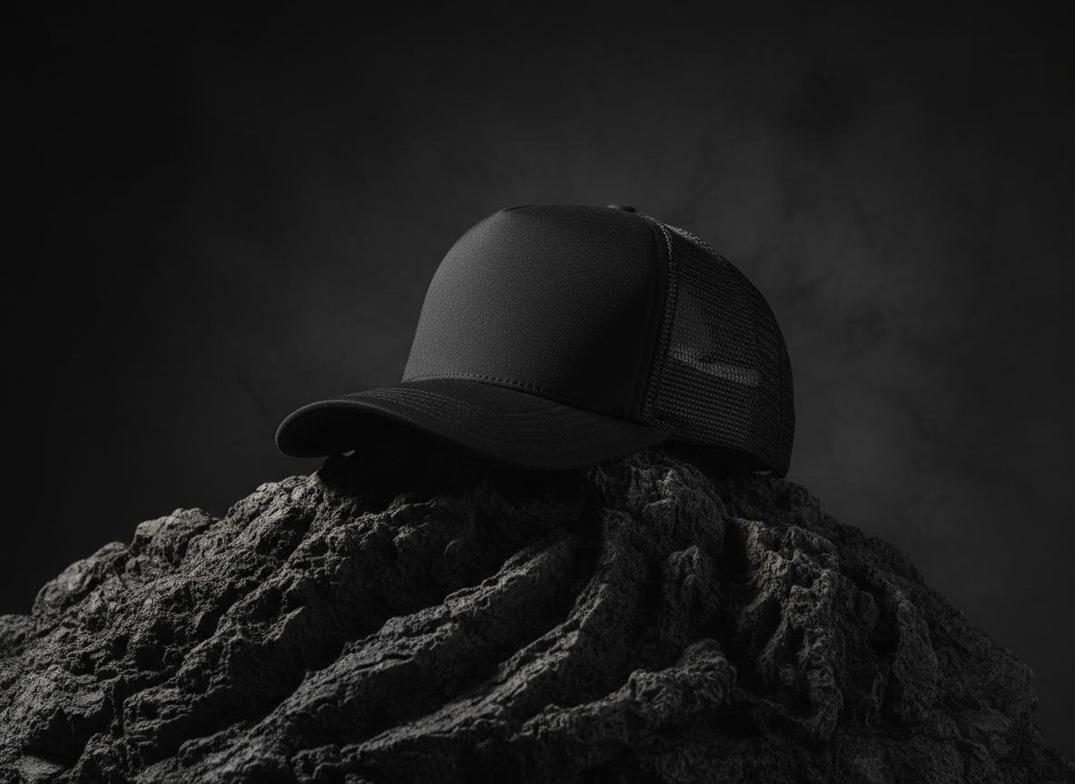 Streetwear trucker hat with premium construction