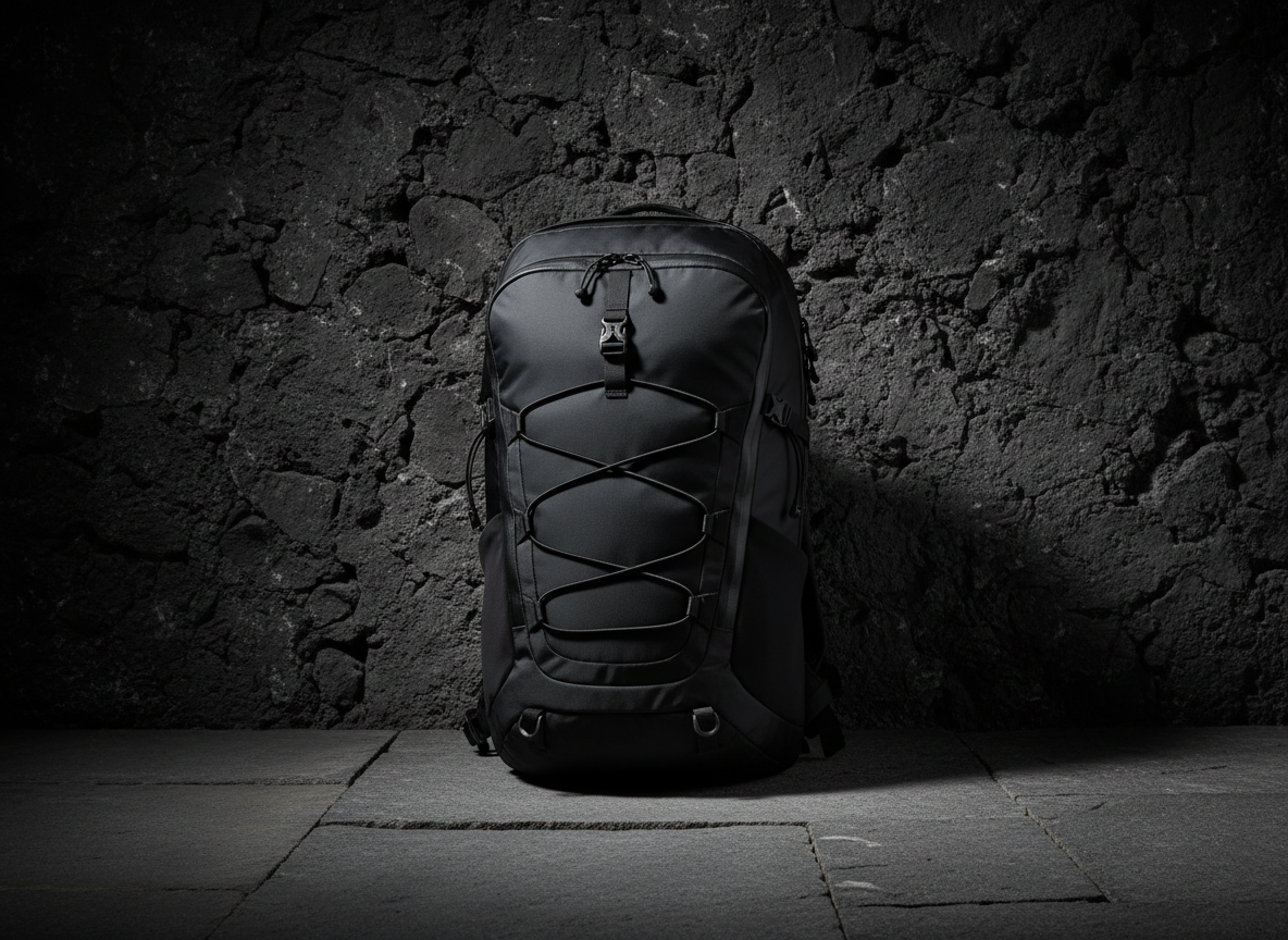 Technical hiking backpack designed for volcano exploration