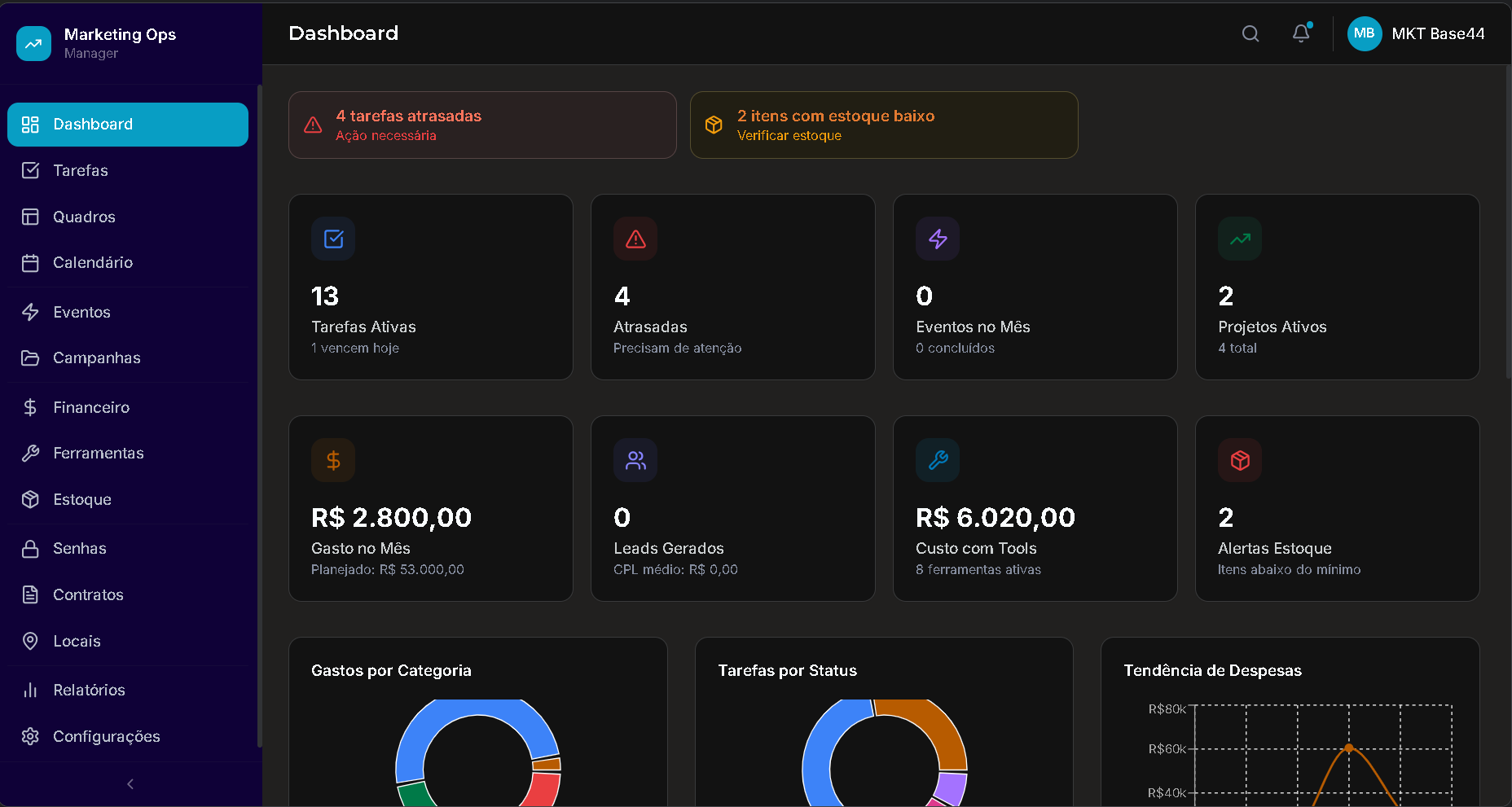 Marketing Infolink template preview