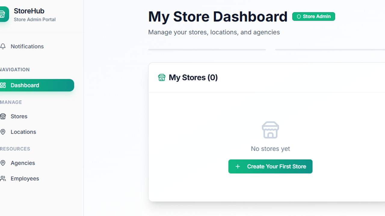 Store Hub - User Profile Integration template preview