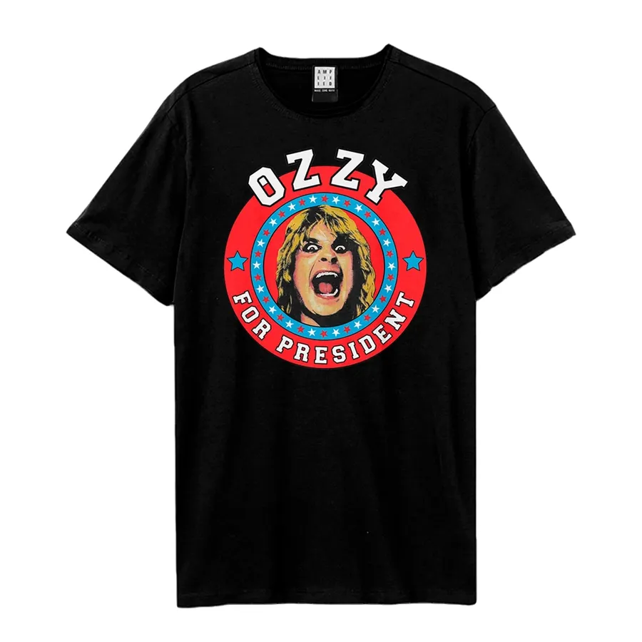 Ozzy Osbourne – For President (Black) – T-Shirt – voorzijde
