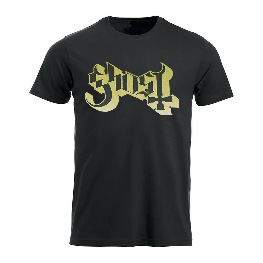 Ghost – Logo (Black) – T-Shirt – voorzijde