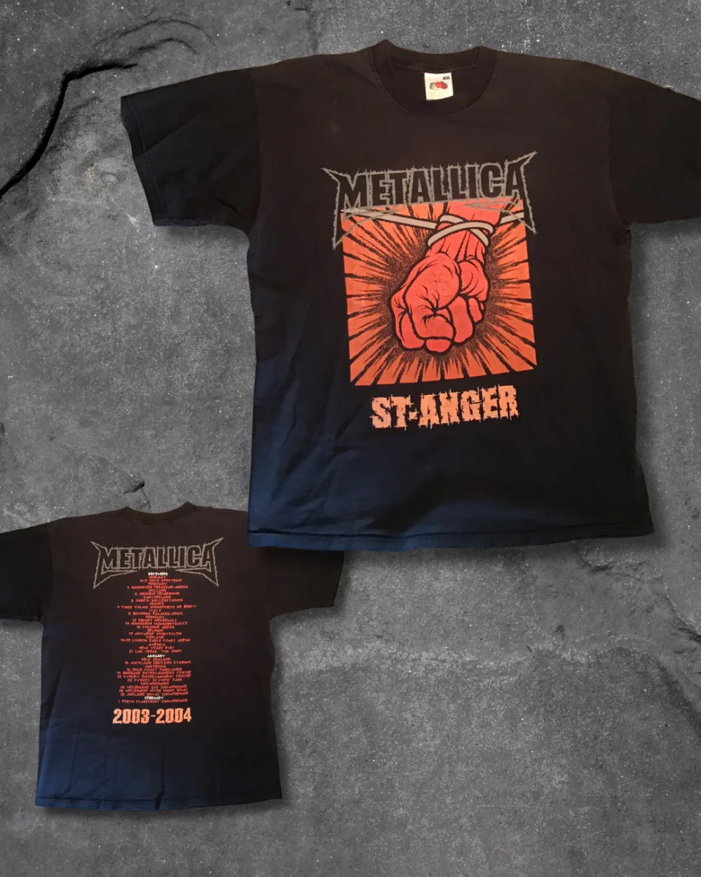 St. Anger tour '03-'04
