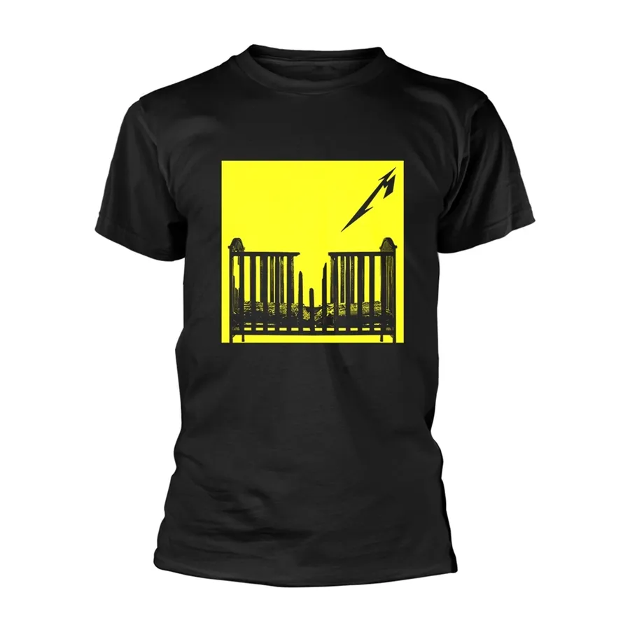 Metallica – Burnt Crib (Black) – T-Shirt – voorzijde