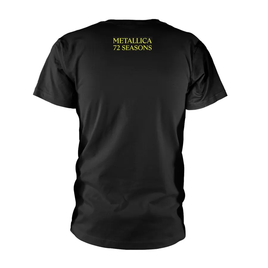 Metallica – Burnt Robot (Black) – T-Shirt – voorzijde — foto 2