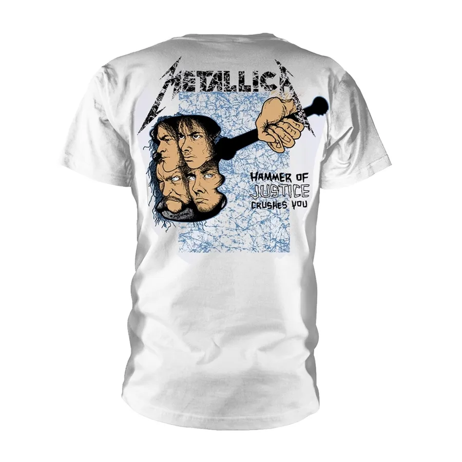 Metallica – And Justice For All (White) – T-Shirt – voorzijde — foto 2