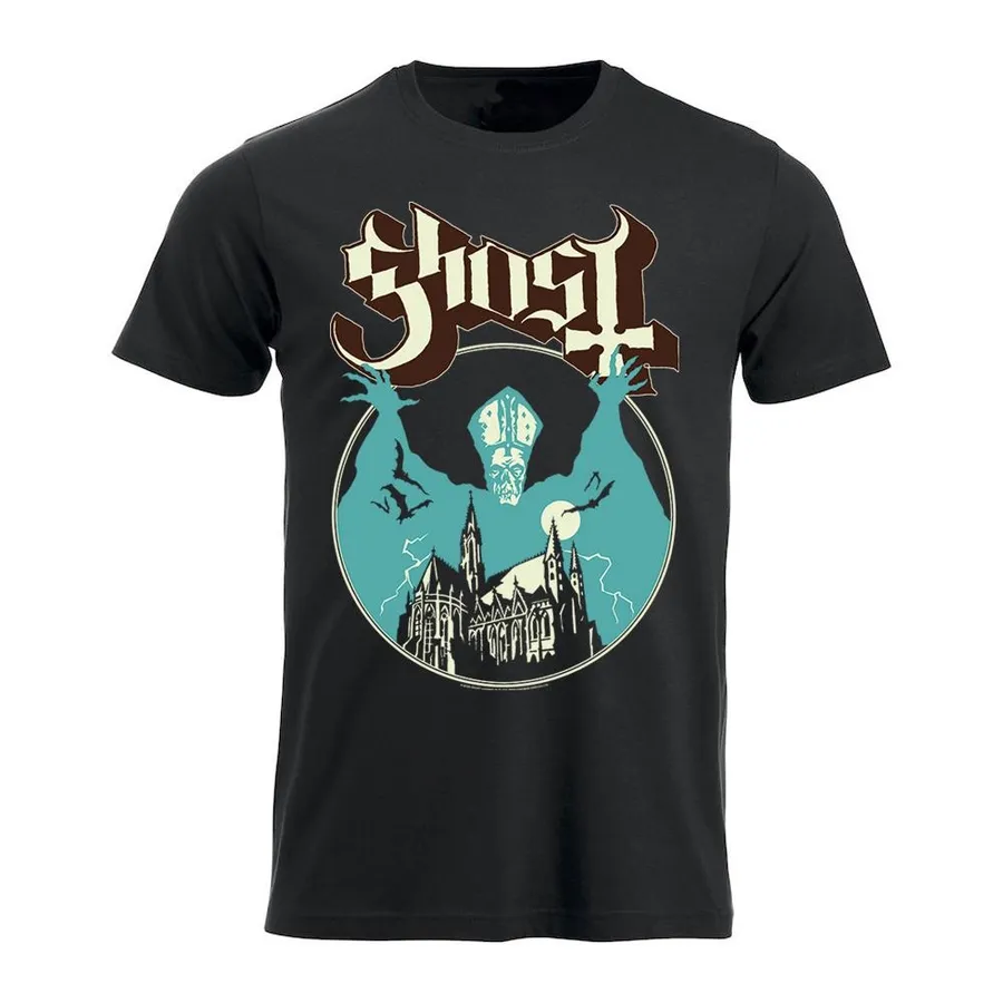 Ghost – Opus (Black) – T-Shirt – voorzijde