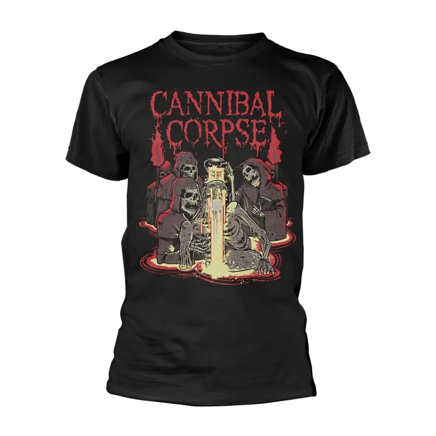 Cannibal Corpse – Acid (Black) – T-Shirt – voorzijde
