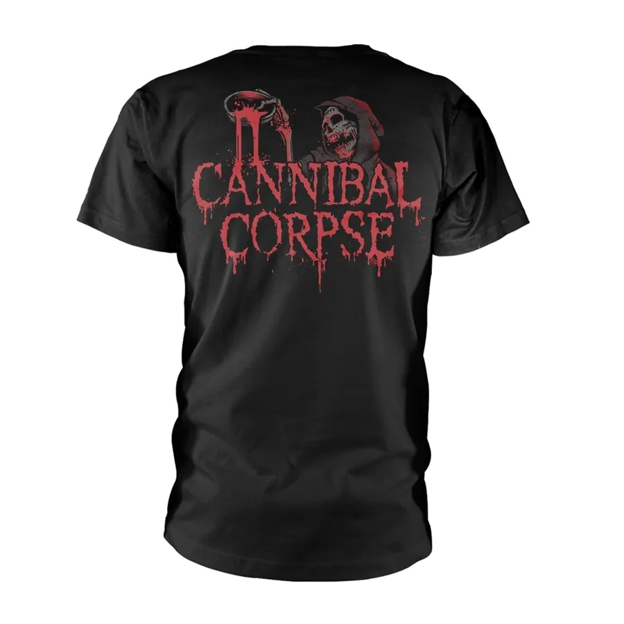 Cannibal Corpse – Acid (Black) – T-Shirt – voorzijde — foto 2
