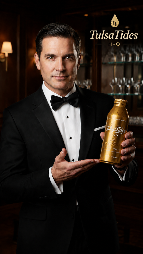 TulsaTides H2 Gold with tuxedo man
